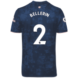 2020/2021 Arsenal Third Navy Men's Soccer Jersey BELLERIN #2