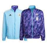 Argentina 3-Star Dual Side Blue / Purple All Weather Windrunner Jacket Mens 2023