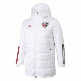 2020/2021 Sao Paulo FC White Soccer Winter Jacket Men's