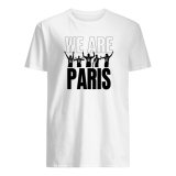 PSG White WE ARE PARIS T-Shirt Mens 2021/22