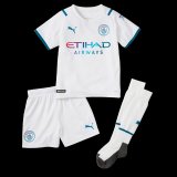 Manchester City Away Kids Jersey+Short+Socks 2021/22