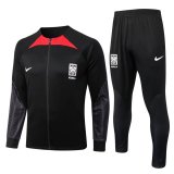 Korea Black Training Suit Jacket + Pants Mens 2022/23
