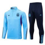 Argentina Sky Blue Training Suit Mens 2022/23