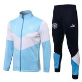 Manchester City Blue Traning Suit (Jacket + Pants) Mens 2021/22