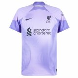 Liverpool Goalkeeper Purple Jersey Mens 2022/23
