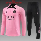 PSG x Jordan Pink Training Suit Kids 2023/24
