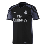 2016-2017 Real Madrid Retro Third Away Black&Purple Men Soccer Jersey Shirt
