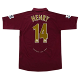 Arsenal Home Jersey Mens 2005/2006 #Retro Henry #14
