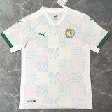 Senegal One star Home White Jersey Mens 2021/22