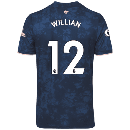 2020/2021 Arsenal Third Navy Men's Soccer Jersey WILLIAN #12