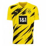 2020/2021 Borussia Dortmund Home Yellow Men Soccer Jersey Shirt