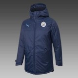 2020/2021 Manchester City Navy Soccer Winter Jacket Men's