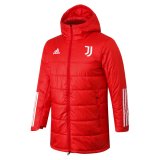 2020/2021 Juventus Red Soccer Winter Jacket Men's