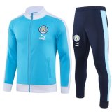 Manchester City Skye Blue Training Jacket + Pants Mens 2023/24