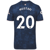 2020/2021 Arsenal Third Navy Men's Soccer Jersey MUSTAFI #20