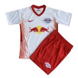 2020/21 RB Leipzig Home White Kids Soccer Jersey Kit(Shirt + Short)
