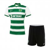 Sporting Portugal Home Jersey + Short Kids 2021/22
