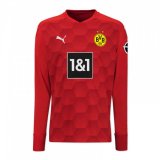 2020/2021 Borussia Dortmund Goalkeeper Red Men Soccer Jersey Shirt