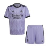 Real Madrid Away Jersey + Short Kids 2022/23