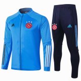 2020-2021 Ajax Blue Jacket Soccer Training Suit