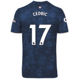 2020/2021 Arsenal Third Navy Men's Soccer Jersey CEDRIC #17