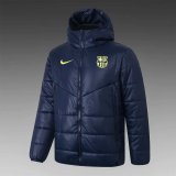 2020/2021 Barcelona Navy Soccer Winter Jacket Men's