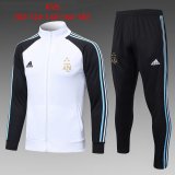 Argentina White Training Jacket + Pants Kids 2023