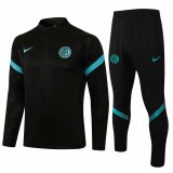 Inter Milan Black Training Suit Mens 2021/22