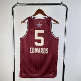 Jordan Brand Weekend Essential Dri-FIT NBA Swingman Jersey Mens 2024 #EDWARDS - 5