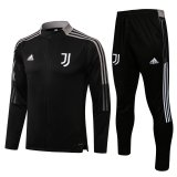 Juventus Black - Grey Training Suit Jacket + Pants Mens 2021/22