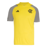 Flamengo Yellow Training Jersey Mens 2024/25