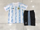 Argentina Home Jersey + Shorts Kids 2020/21