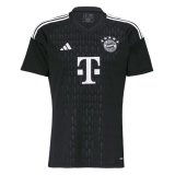 Bayern Munich Goalkeeper Black Jersey Mens 2023/24