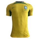 Brazil Pre-Match Yellow Training Jersey Mens 2022 #Match