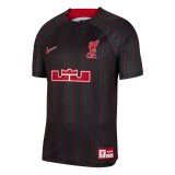 Liverpool Lebron James Anthracite/Gym Red Jersey Mens 2023/24