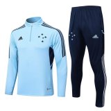 Cruzeiro Light Blue Training Suit Mens 2022/23