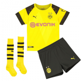 Borussia Dortmund 18-19 Cup Home Yellow Kids Soccer Jersey+Short+Socks