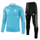 Real Madrid Blue Training Suit Mens 2021/22
