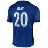 2020/2021 Chelsea Home Blue Men's Soccer Jersey Kerr #20