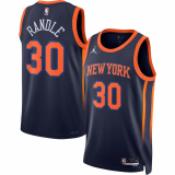 New York Knicks Brand Navy Swingman Jersey (Statement) Mens 2022/23 Julius Randle - 30