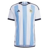 Argentina Home Jersey Mens 2022 FIFA World Cup Qatar #Player Version