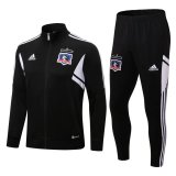 Colo Colo Black Training Suit Jacket + Pants Mens 2022/23