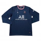 PSG Home Long Sleeve Jersey Mens 2021/22