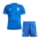 Italy Home Jersey + Short Kids 2023