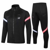 2020-2021 Korea Black Jacket Soccer Training Suit
