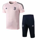 2020-2021 Juventus Short Soccer Training Suit Pink