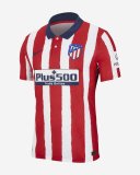 2020/2021 Atlético de Madrid Home Red&White Stripes Men Soccer Jersey Shirt