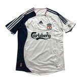 2006/07 Liverpool Retro Away White Men Soccer Jersey Shirt