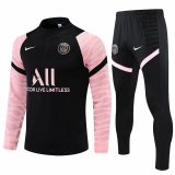 PSG Black - Pink Training Suit Mens 2021/22