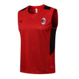 AC Milan Red Singlet Jersey Mens 2021/22